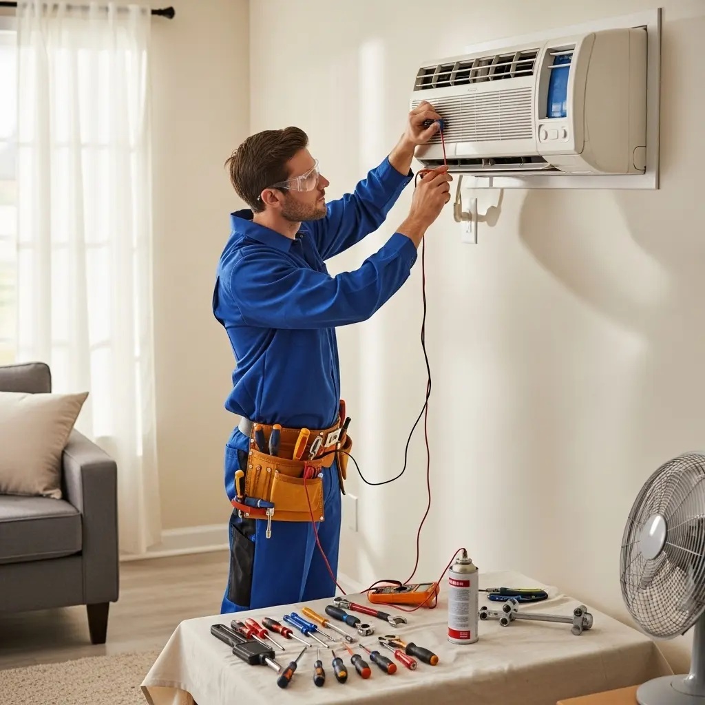 Turgutlu Ariston Ariston klima gaz dolumu ve bakım – Enerji verimliliği artırıldı. - Teknik servis örneği